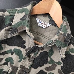 Five Brothers Vintage Camo Flannel Shirt